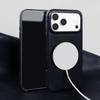 Магнитный чехол из натуральной кожи для iPhone 15 16 17 Pro Max Чехол для телефона для беспроводной зарядки Magsafe Задняя крышка 15Pro 17Pro Max