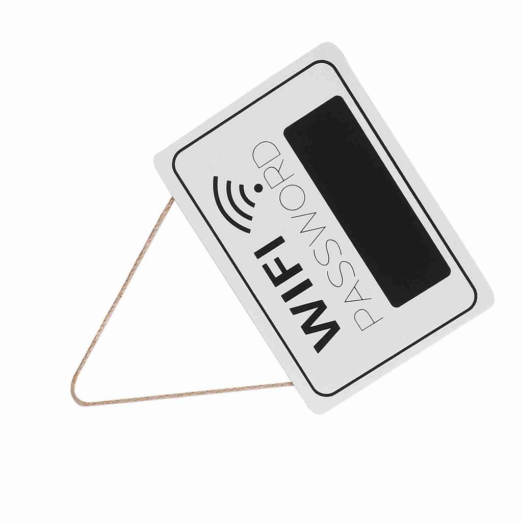 Password Display Signage Wall Hanging Coffee Shop Bookstore Retro Hanging Blackboard