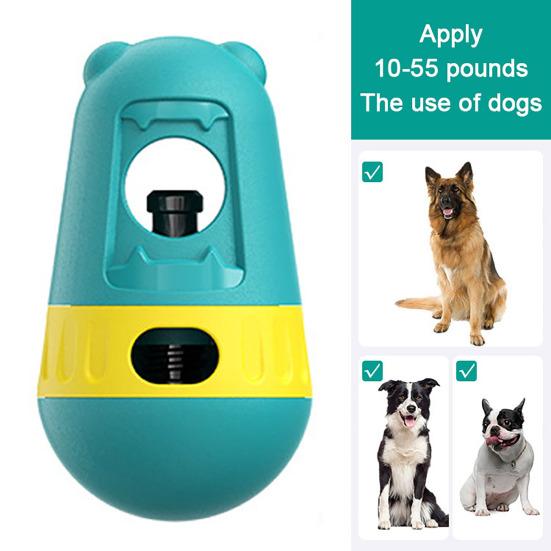 Dog Puzzle Feeder Dog Treat Dispensing Toy with Anti-choking Bully Sticks Holder Interactive Puppy Slow Feeder for Small Medium Large Dogs