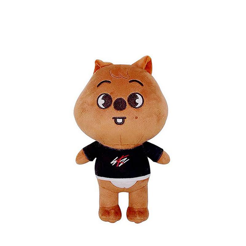 Plush Toys Stray Kids Cartoon Stuffed Animal Plushies Doll Kawaii Companion for Adult Fans Leeknow Hyunjin Gift