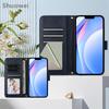 For OPPO A5 A5i A5X A15 A15S A35 A54 A55 A55S A74 A94 A95 Pro 2020 2021 4G 5G Flip Leather wallet Case Protection Card Holder Cover