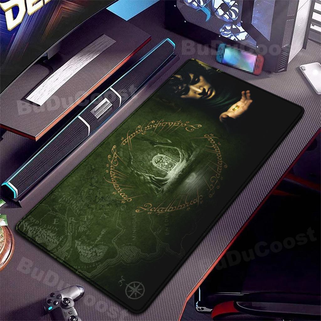 Xxl Anime Rings Of The Lords Game Cabinet Desktop Protect Mat xcm Laptop Gaming Accessories Keyboard Nonslip Mouse Pad Rugs