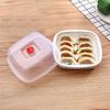 Microwave Vegetable Steamer Box Stackable Design Steaming Tray with Lid Microwave Cookware Heating Bowl