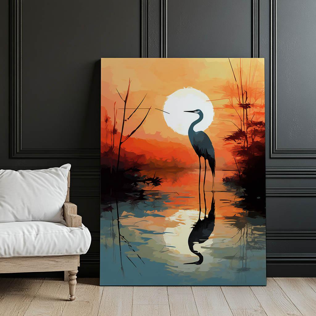 Krajobraz Krajobraz, 30X40 Cm, Bez Ramy, Płótno Premium Na Blejtramie