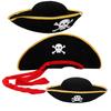 Pirate Captain Skull Hat - Halloween Masquerade Cosplay Prop