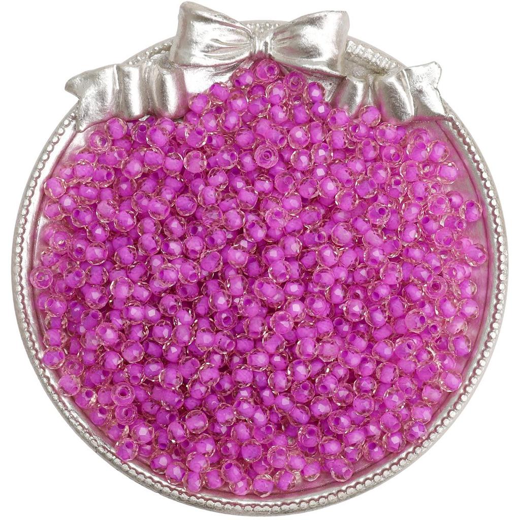 120 шт. стеклянные бусины, чешские бусины, бусины-разделители с двойным окрашиванием для изготовления ювелирных изделий, аксессуары