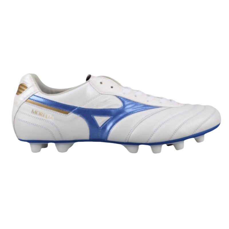 Mizuno MORELIA 2 Удобные Нескользящие Износостойкие Футбольные Бутсы Унисекс Синий Белый P1GA241225