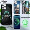 Чехол для телефона Katsuki Bakugo E-Hero Academia Для iPhone 17,16,15,14,13,Pro,Max,Plus, Магнитный Для Magsafe Беспроводной Зарядки