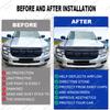 Защита капота Дефлектор от насекомых Капот Для Ford Ranger T9 2025 2025 XLT XLS XL Raptor Wildtrak Дефлектор от насекомых Аксессуары для экстерьера автомобиля