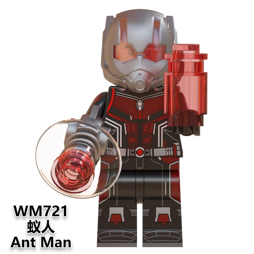 Marvel Avengers 4 Iron Man Thor War Machine Ant-Man Compatible Minifigures Building Blocks Toys for Children WM6063
