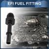 INFINAUTO Топливный фитинг 6AN внутренняя резьба - наружная резьба 5/16Npt Автомобильный быстроразъемный фитинг EFI