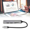 USB C Хаб 5 в 1 Plug and Play Тип C Хаб Металлический Электроника Тип C Док-станция USB C Адаптер для   для