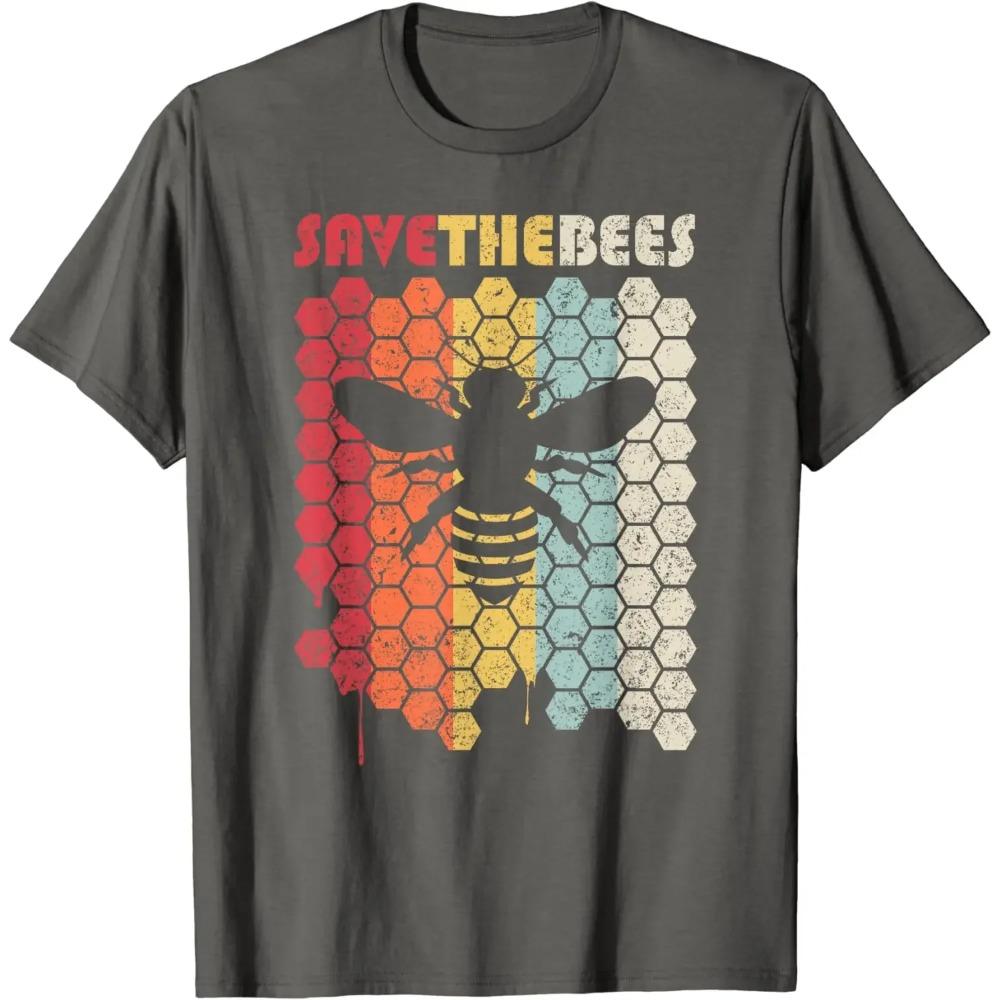 Save The Bees Shirt. Retro Style Climate Change T-Shirt