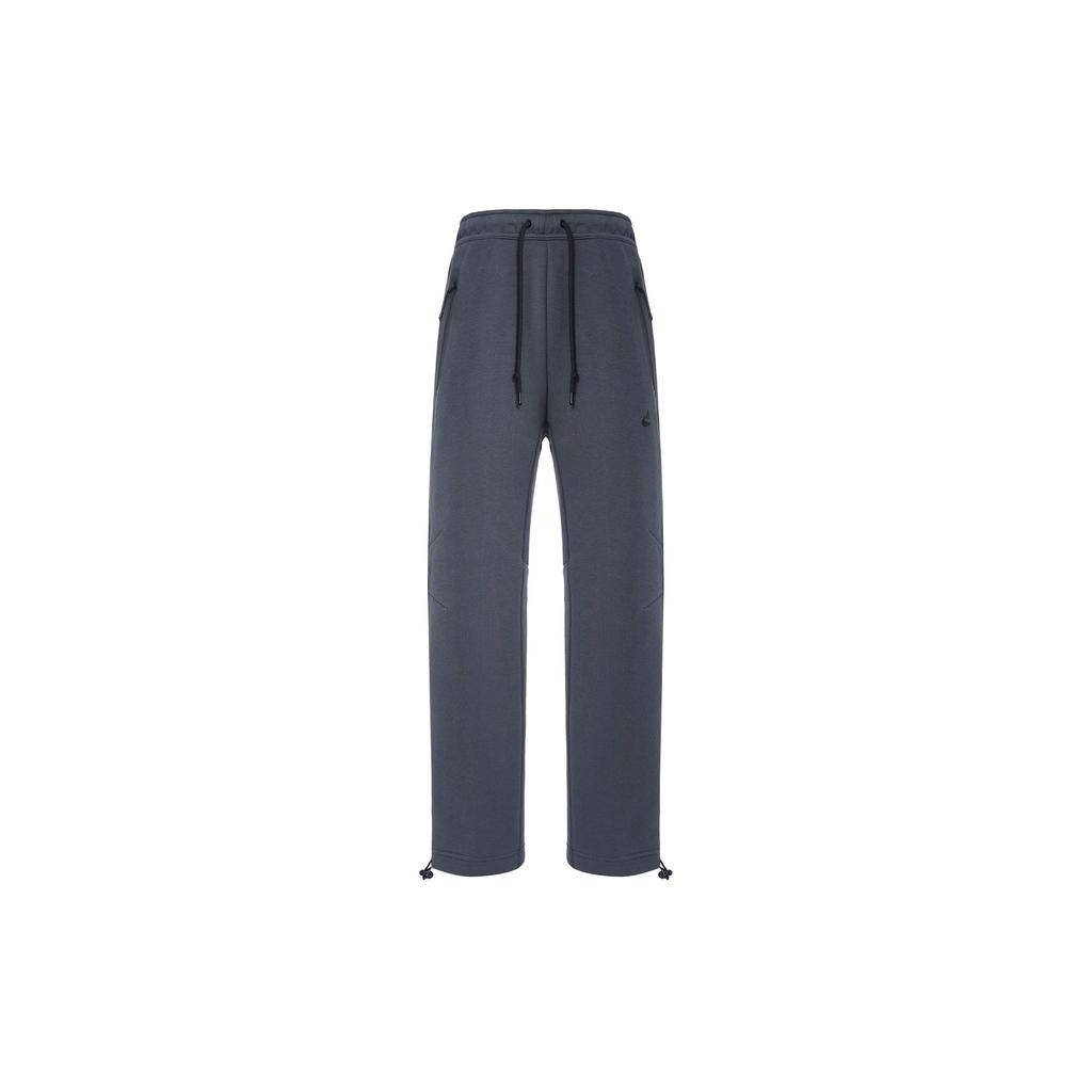 Nike Tech Lace-Up Versatile Straight-Leg Casual Pants Men низ Coal-Black HJ6534-060