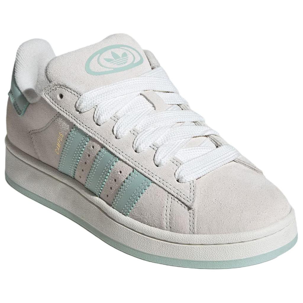 Adidas Originals Campus 00s Leather Versatile Comfortable Durable Low-Top Sneakers Women Sneakers Gray JQ5732