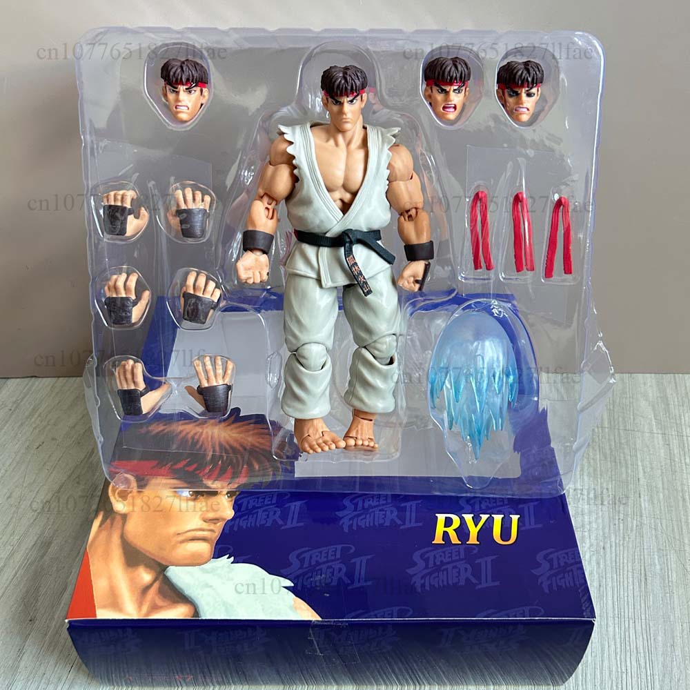 Ultra Street Fighter Кен Мастерс Storm Toys USFII: Финальные претенденты Гайл Рю Кен Фигурка-модель Игрушка Сочлененная Подвижная