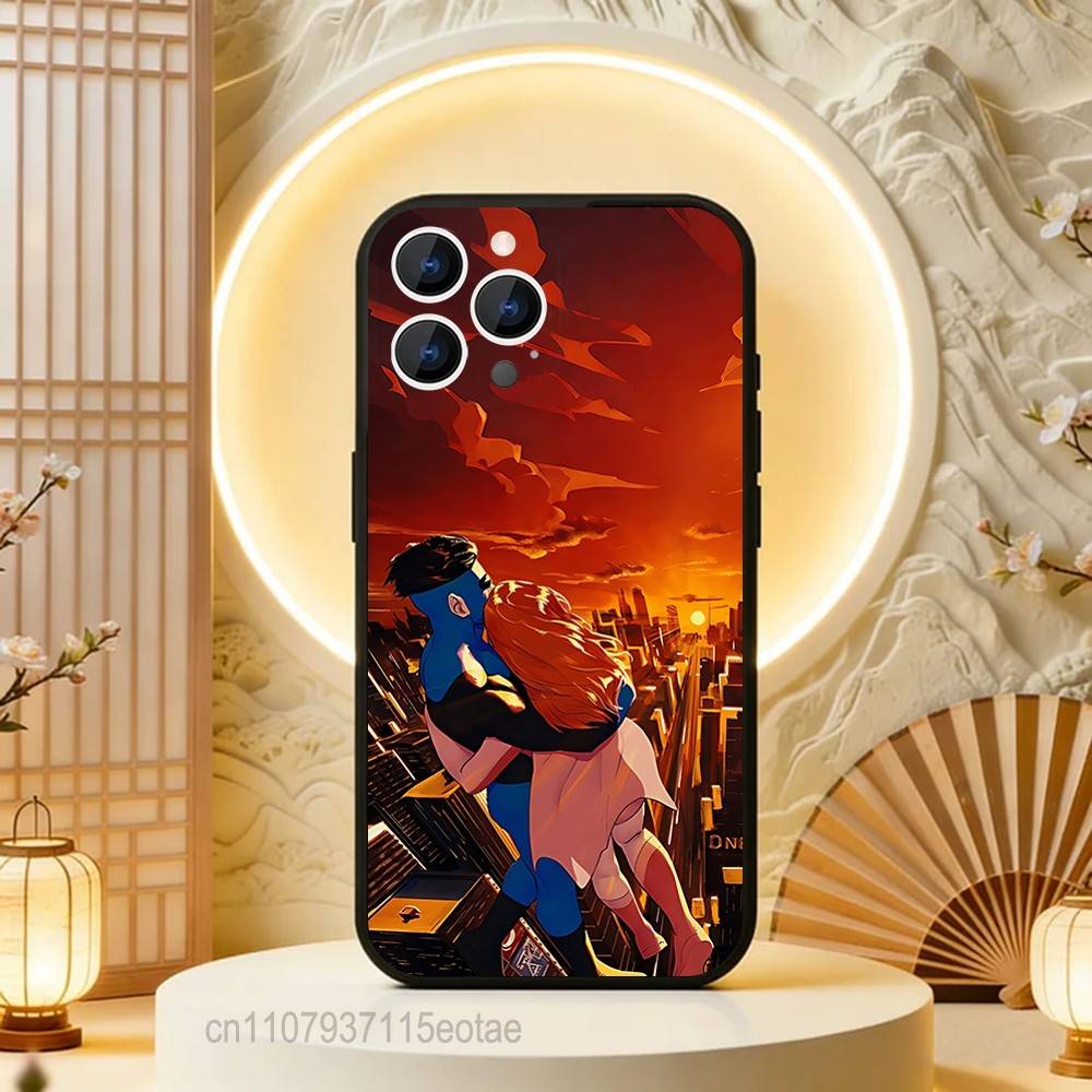 Анимация для взрослых l-Invincible Для iPhone 12,16,13,14,15,17,11,Pro,Max,Plus,E,Air,Mini ТПУ Мягкий к коже Чехол для телефона