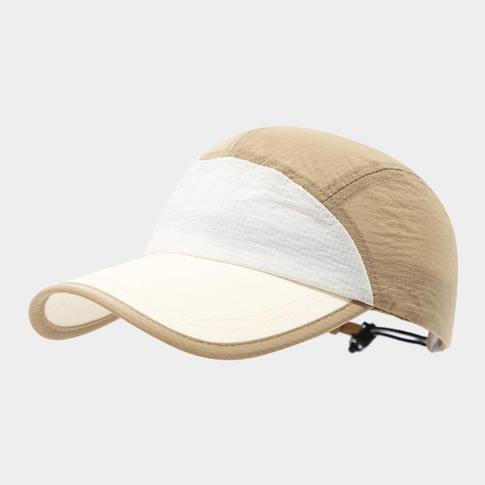 Versatile Quick-Drying Running Hat UPF50+ Adjustable 5 Panel Hat Soft Top Breathable Duckbill Cap Unisex