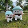 Милая плюшевая игрушка Bubu Dudu Yier Panda Bear Dolls Милые мультяшные мягкие плюшевые игрушки Украшение для дома для парня, девушки