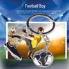 "Creative World Cup Soccer Shoe Keychain: Metal National Team Logo Gift for Company or Community Events"