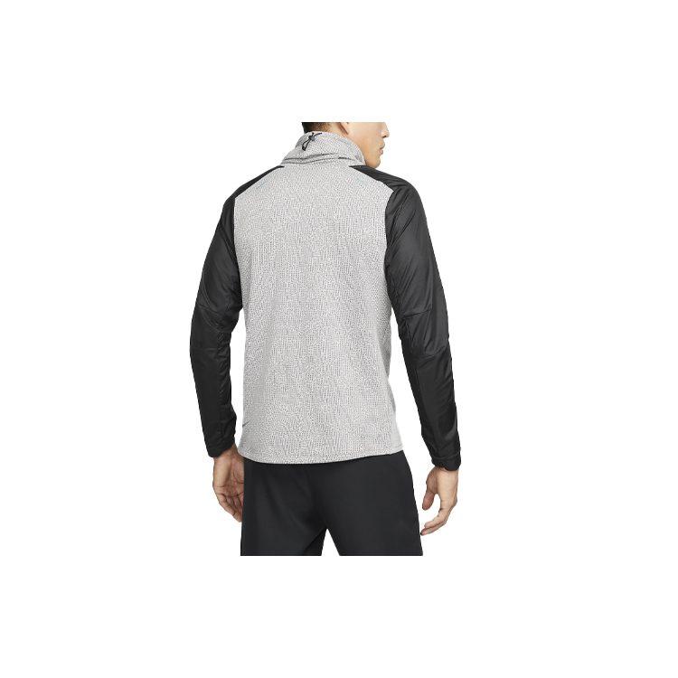Nike Футболки Мужские Черный Серый Цвет Водолазка Умеренный Прямой Крой DM4629-010