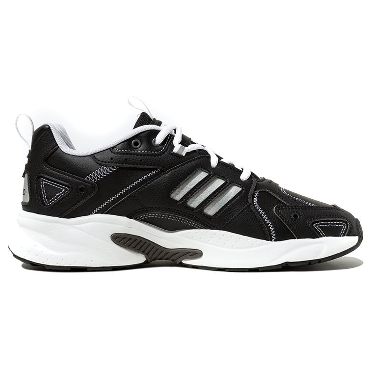 adidas Neo JZ Runner Кожа Замша Модные Удобные Нескользящие Прочные Легкие Низкие Повседневные Кроссовки Унисекс Повседневная Обувь Черный Белый IG9431