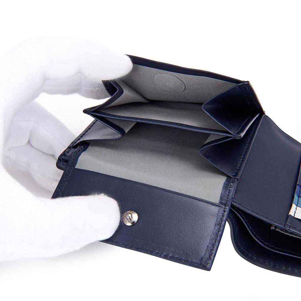 Takeo Kikuchi Sigma Bifold Wallet 727626 Navy Men's [07]