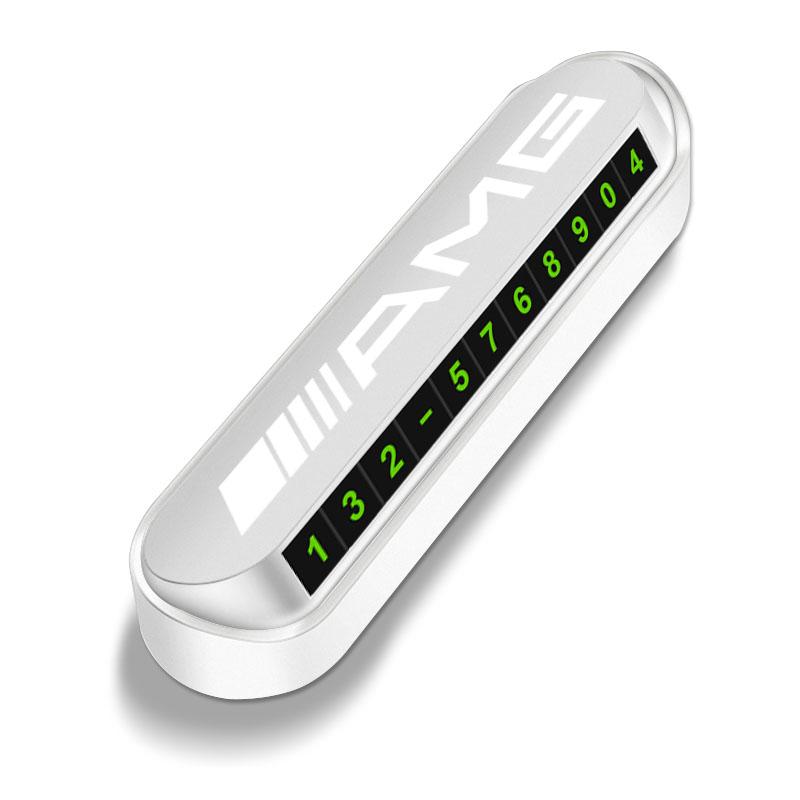 1 шт. Автомобильная временная парковочная карта Карта с номером телефона Наклейка-табличка Mercedes benz AMG C E S GLE CLC Class W204 W203 W205 W124 W221 W213 W212