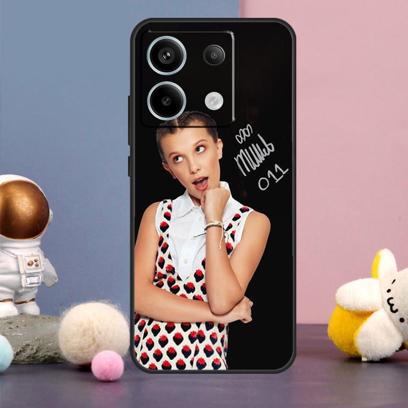 Чехол Милли Бобби Браун для Xiaomi Redmi Note 13 11 9 10 12 Pro Plus 12S 11S 10S 9S Redmi 12 10C 12C 13C