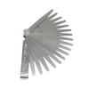 Durable, Rust-resistant Stainless Steel Gap Gauge, Thickness Gauge, 17 Gauges, 100mm, THI100-1