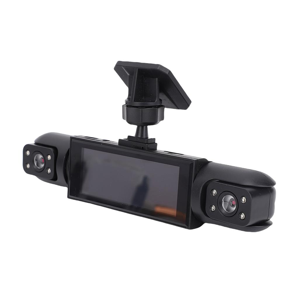 Видеорегистратор с камерой заднего вида 1080P 170 градусов Широкоугольный 4-канальный видеорегистратор для приборной панели автомобиля для записи вождения, аварий