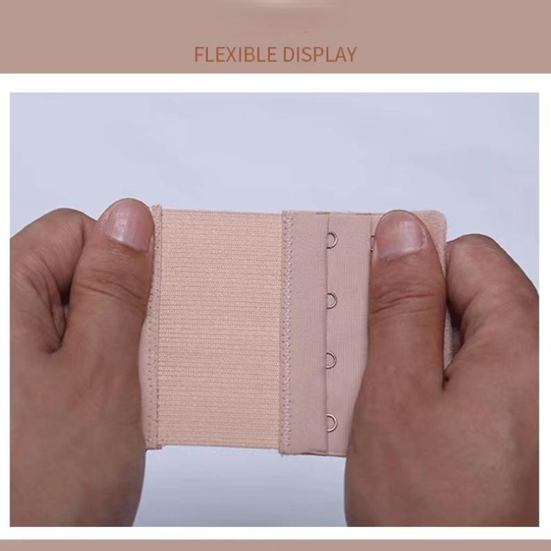 1PC Bra Extenders Strap Buckle Extension 3 Rows 4 Hooks Clasp Straps Bra Strap Extender Sewing Tool