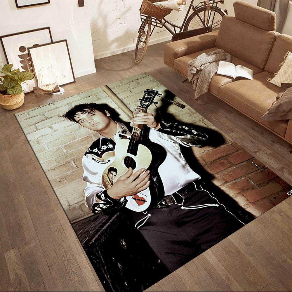 Elvis Carpet Perfect For Study Room Entryway Balcony Foyer Antislip Carpet Decorate Offices Spiritual Gift