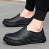 Men'S Non-Slip And Wear-Resistant Low-Top Sandals Waterproof Kitchen Chef Work Shoes Wear Versatile Bags And Non-Porous Hole Shoes