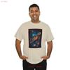 Sea Turtle Ocean Heavy Cotton T Shirt Wildlife Water Spirit Animal Birthday Christmas Vintage  Graphic Comfortable Casual