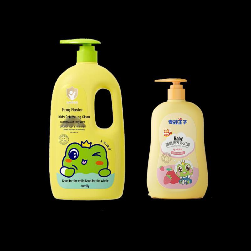Frog Prince Children's 2-in-1 Shampoo & Body Wash Set