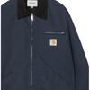 Carhartt WIP SS26 OG Detroit Куртка Свободный крой На молнии Удобная Простая Куртка с длинным рукавом Унисекс Куртка I036489-3AM-02