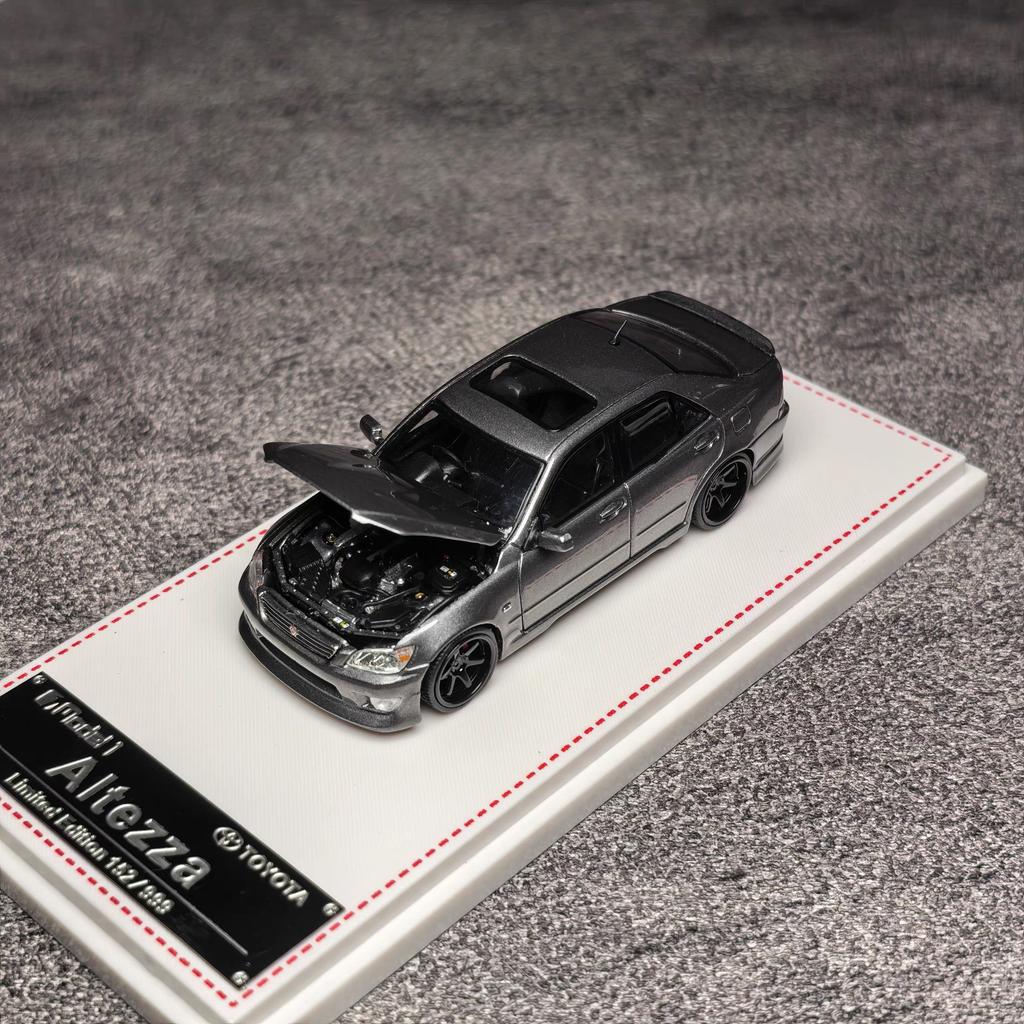 MWLU3 In stock new models FH × Model ONE 1 1:64 Toyota Altezza RS200 SXE10 Diecast Model Car Collectible Gift