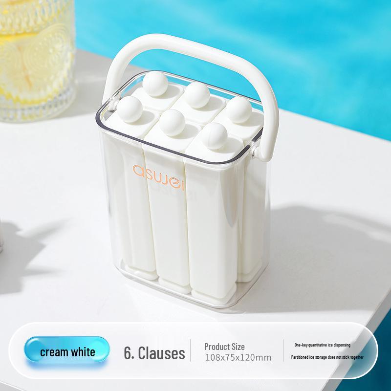 Silicone Ice Cube & Popsicle Tray Mold - Food Grade, Freezer Safe