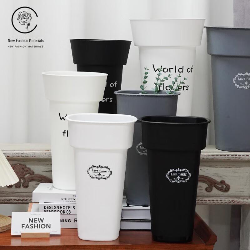 Plastic Flower Vase & Hydration Bucket