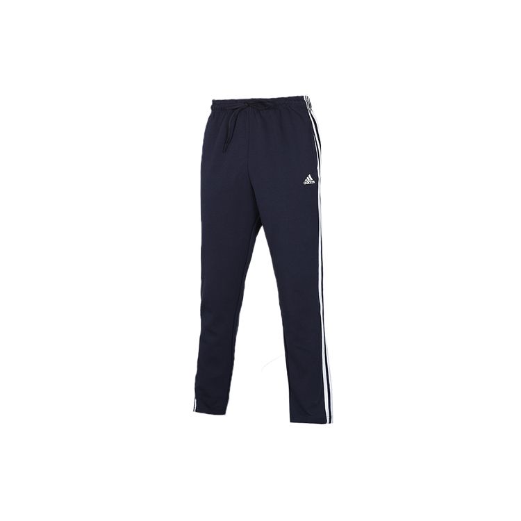 adidas Вязаные спортивные брюки со средней талией, мужские брюки темно-синего цвета FK6887