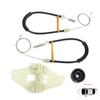 BWR5277 Power Window Regulator Repair Set Front Left Door 9674412480, 9674413480 for Citroen C-Elysee Peugeot 301