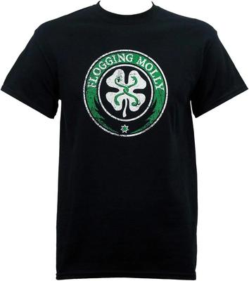 Flogging Molly Футболка Мужская Рок-н-ролл Музыка Классическая Группа Футболка Новая Черная