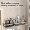 No Drill Shower Organizer Aluminum Corner Shower Shelf Multi-function Bathroom Shelves  Bathroom