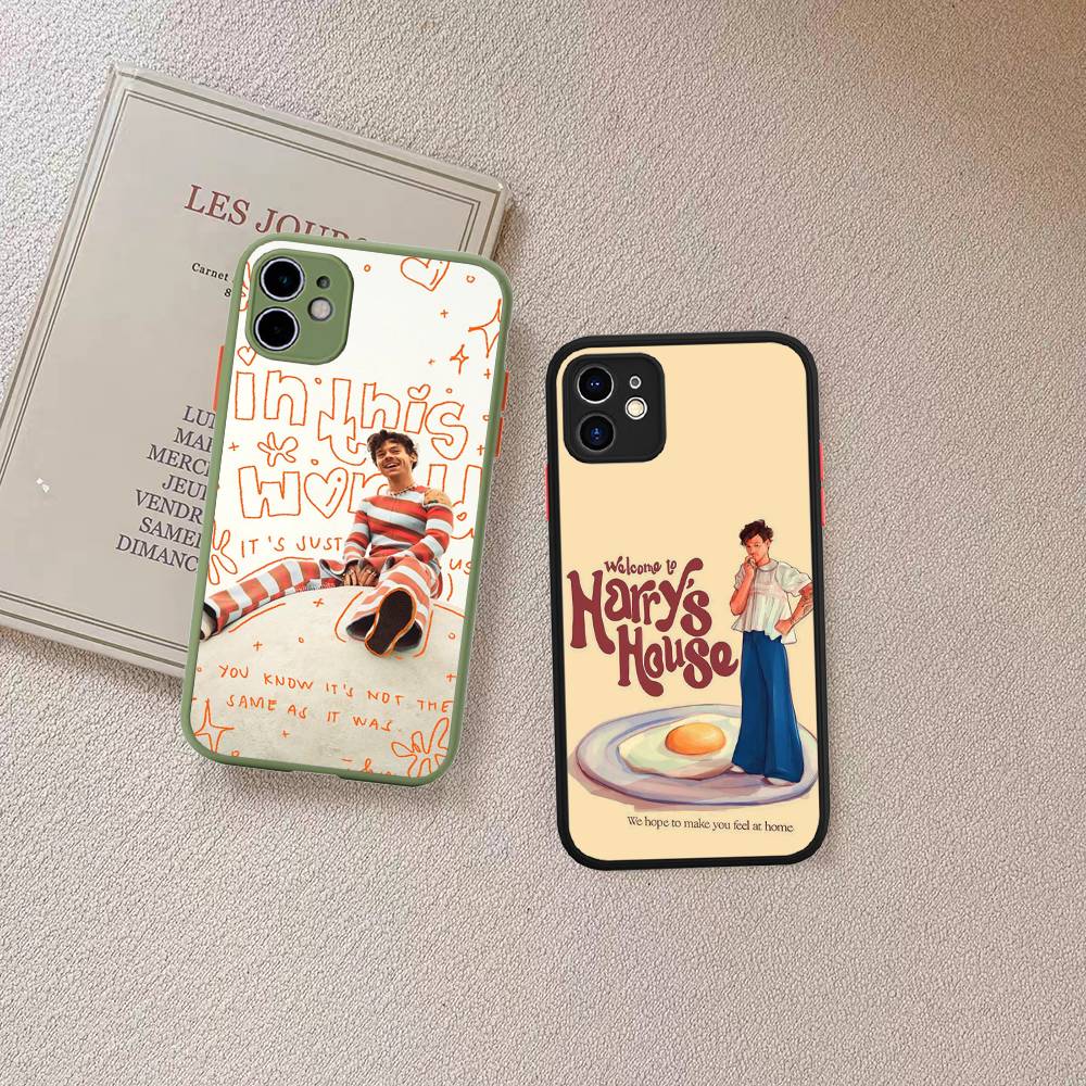 Чехол для телефона Singer S-Styles Love On Tour Harrys для IPhone 16 15 14 13 12 11 Pro Max 7 8 6 6s Plus Матовый чехол