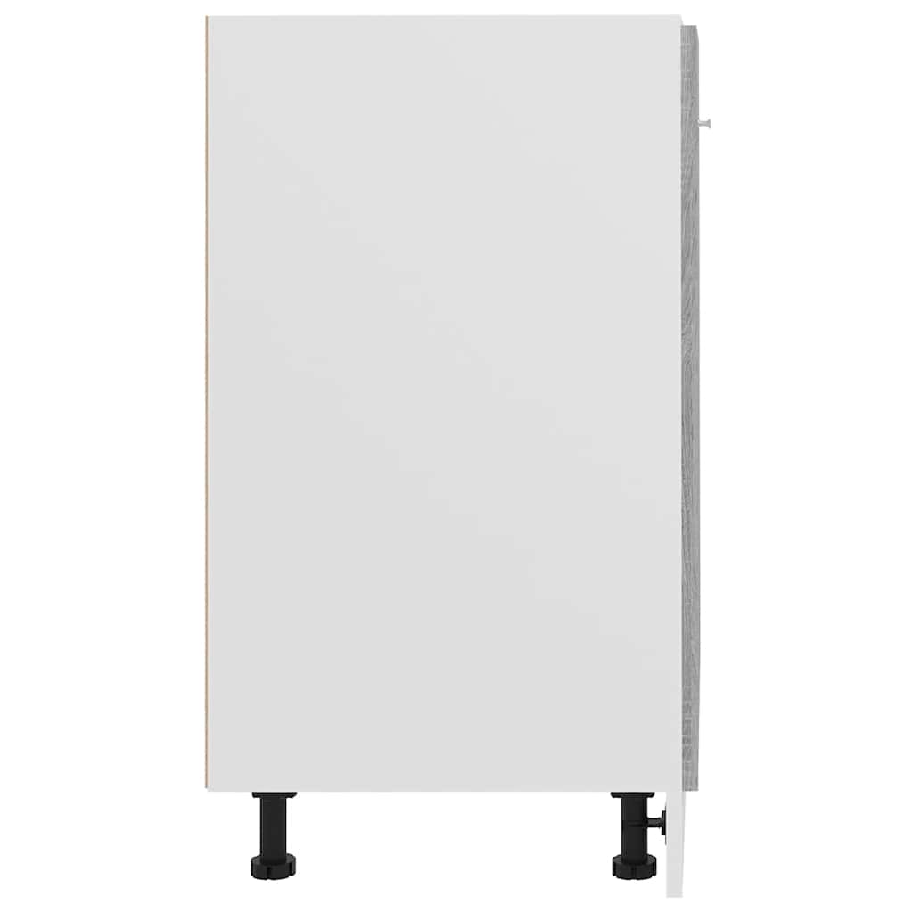 Lyon Under Cabinet in Grey Sonoma 60 x 46 x 81.5 cm Particleboard