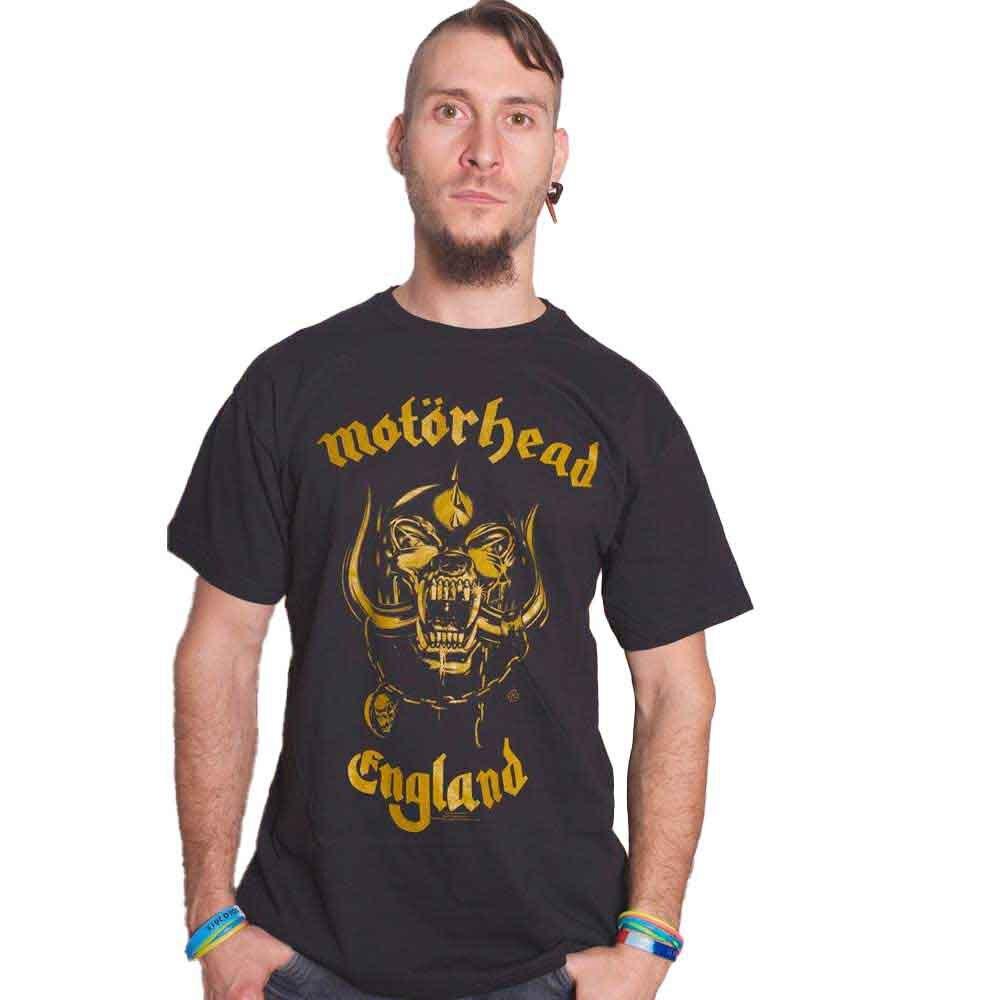 Motorhead 'England Classic Gold' T-Shirt - Official merchandise - Free Postage