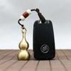 Creative Brass Gourd Keychain with Braided Rope - Unisex Pendant Decoration