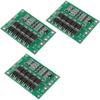 3pcs 3S 11.1V 12V 12.6V 60A 18650 Charger PCB BMS Protection Board with Enhance Li-ion Lithium Battery Charger Lipo Cell Module
