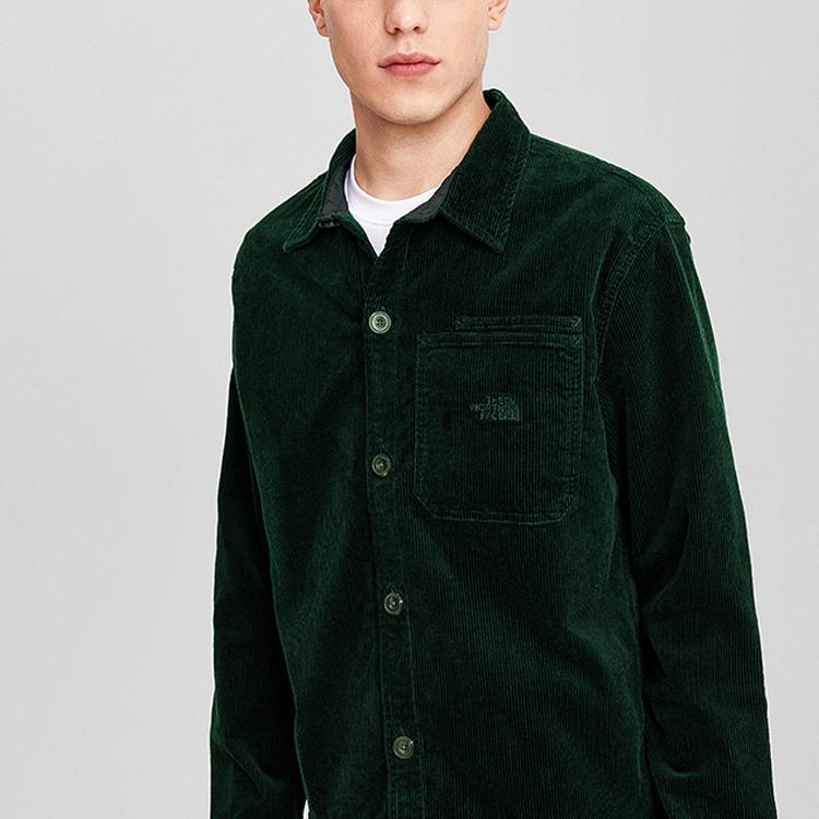 THE NORTH FACE Shirts Men's Green Lapel Moderate Other NF0A4QPL-HDB